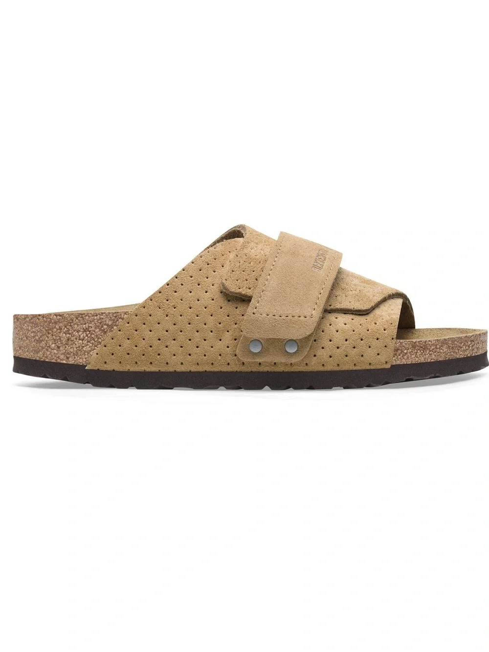 Birkenstock Kyoto New Beige Embossed Suede - NIB w/tags